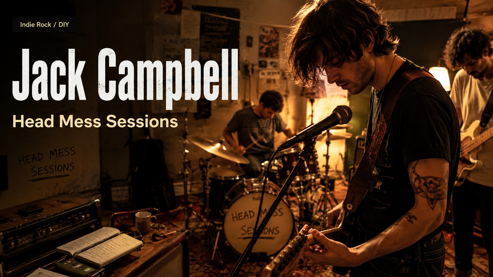 Jack Campbell captures the room before the room learns how to behave