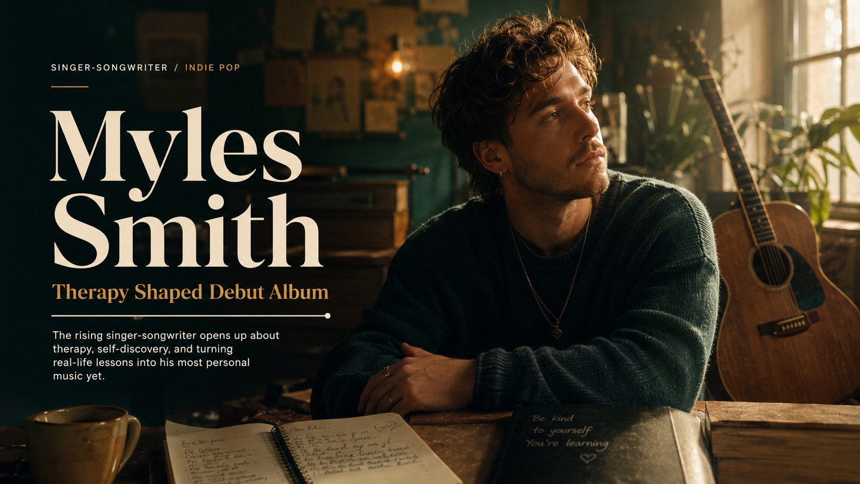 Myles Smith turns therapy notes into a debut album with a backbone