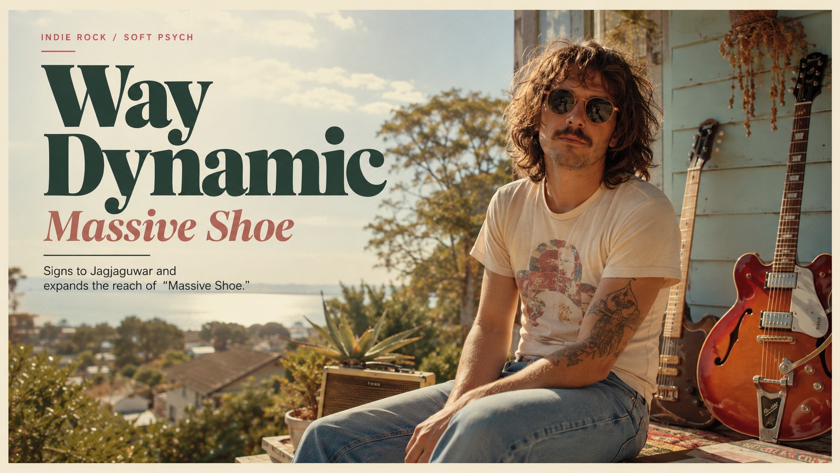 Way Dynamic signs to Jagjaguwar and lets the sunshine wobble a little