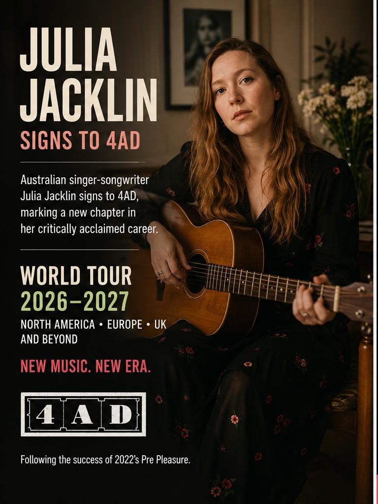Julia Jacklin signs to 4AD and steps into a bigger global frame