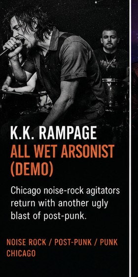 K.K. Rampage keep the room unsafe on All Wet Arsonist
