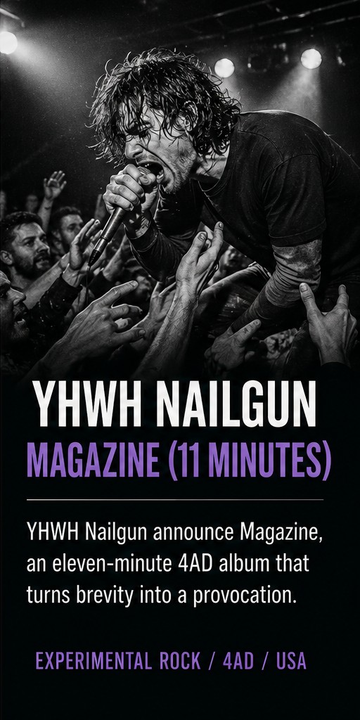 YHWH Nailgun compress the whole album statement into eleven impossible minutes