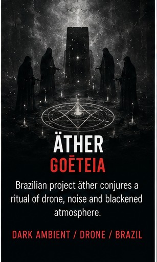 ather conjures a dark, ritualistic drone landscape on Goeteia