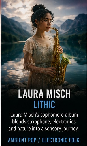 Laura Misch makes Lithic feel like music carved from stone, breath and weather
