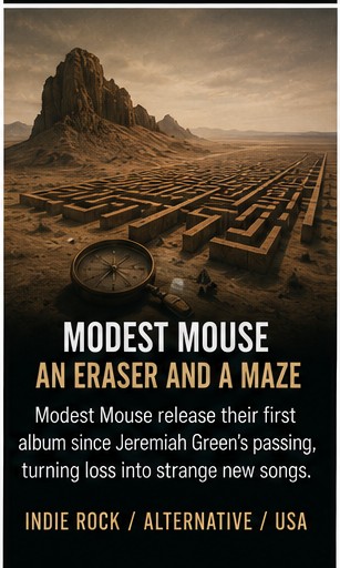 Modest Mouse wander through An Eraser and a Maze with bruised wisdom