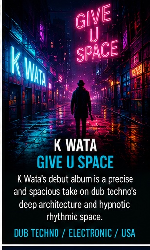 K Wata gives dub techno room to breathe on Give U Space