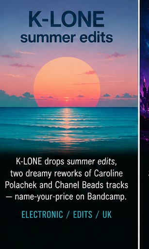 K-LONE turns summer edits into a free little Brighton heatwave