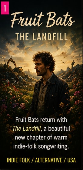 Fruit Bats turn The Landfill into a beautiful place to leave old ghosts