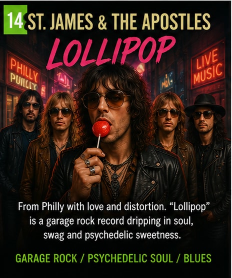 St. James & The Apostles make Lollipop taste sweet, strange and a little dangerous