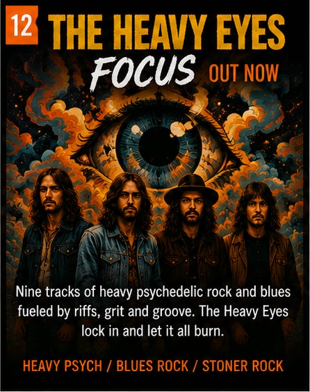 The Heavy Eyes lock Focus into heavy blues-rock gravity