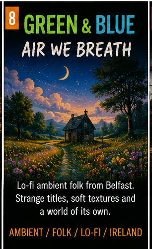 Green & Blue let Air we breath drift through Belfast’s odd little folk-electronic weather