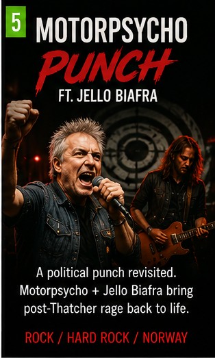 Motorpsycho and Jello Biafra punch old political rage into hard-rock shape