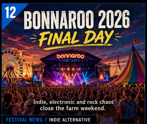 Bonnaroo’s final day keeps the farm glowing with indie, electronic and rock chaos