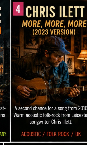 Chris Ilett gives More, More, More the second chance it always wanted