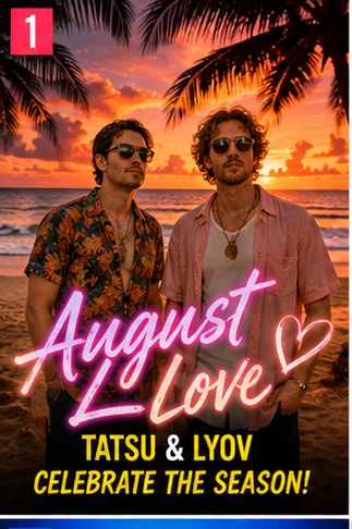 Dutch pop dance duo Tatsu and Lyov celebrating summer release August Love.