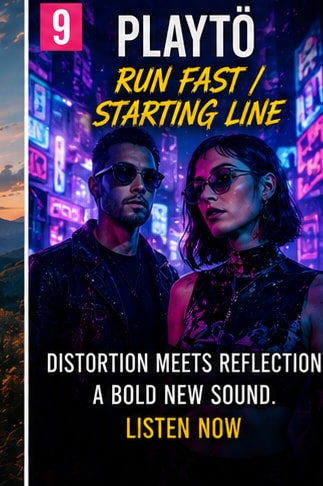 Arizona duo PLAYTÖ album visual for RUN FAST / STARTING LINE.