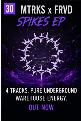 LA EBM duo Spike Hellis live performance visual for album Successor.