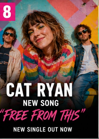 Cat Ryan performing indie pop track Free From This.
