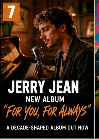 Jerry Jean performing songwriter soul and pop music for For You, For Always.