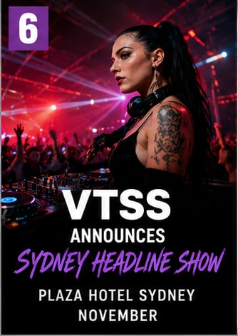VTSS DJ and producer performing live electronic music.