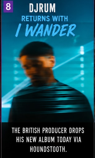 Djrum releasing electronic music album I Wander.