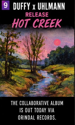Duffy x Uhlmann releasing collaborative album Hot Creek.