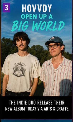 Hovvdy indie duo releasing new album Big World.