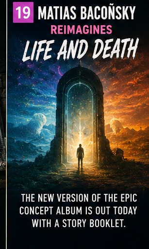 Matias Bacoñsky Argentine composer releasing Life and Death Reimagined.