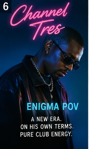 Channel Tres Enigma POV album artwork and independent release announcement.
