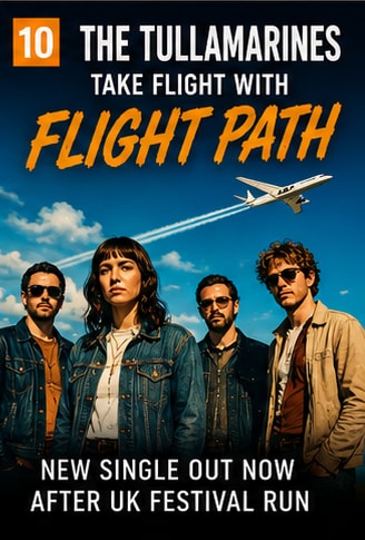 The Tullamarines Flight Path single artwork.