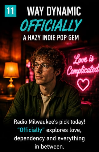 Way Dynamic new single Officially highlighted by Radio Milwaukee.