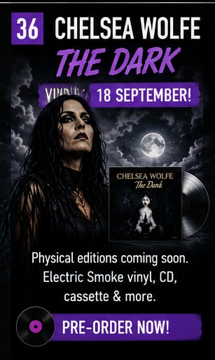 Vinyl record and physical packaging demonstrating direct-to-fan indie music distribution.