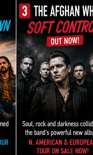 The Afghan Whigs return with powerful alternative rock album Soft Control.