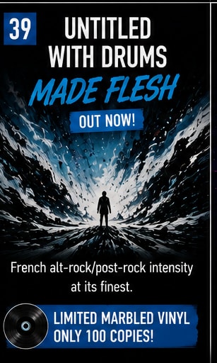 Untitled With Drums featured as today's underground pick for Made Flesh.