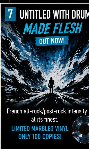 Untitled With Drums release French alt-rock and post-rock album Made Flesh.