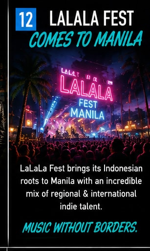 LaLaLa Fest brings vibrant live performances from Jakarta to Manila.