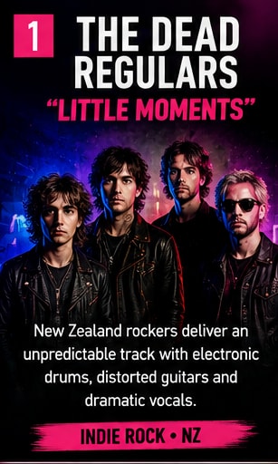 The Dead Regulars release unpredictable indie rock single Little Moments.