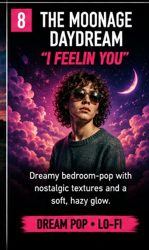 The Moonage Daydream releases atmospheric bedroom-pop track I Feelin You.