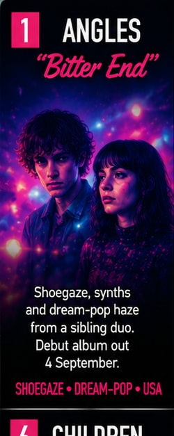 ANGLES release dream-pop and shoegaze single Bitter End.