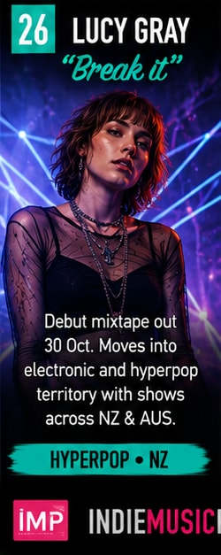 Lucy Gray announces debut mixtape Break it and AU/NZ tour dates.