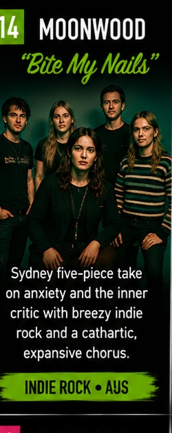 MOONWOOD tackle inner anxiety on expanding indie-rock single Bite My Nails.