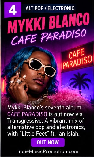 Mykki Blanco press photo.