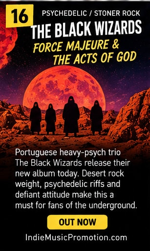 The Black Wizards playing live.