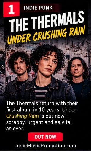 The Thermals performing.