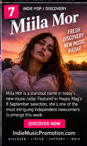 Miila Mor portrait in soft natural outdoor sunset light.
