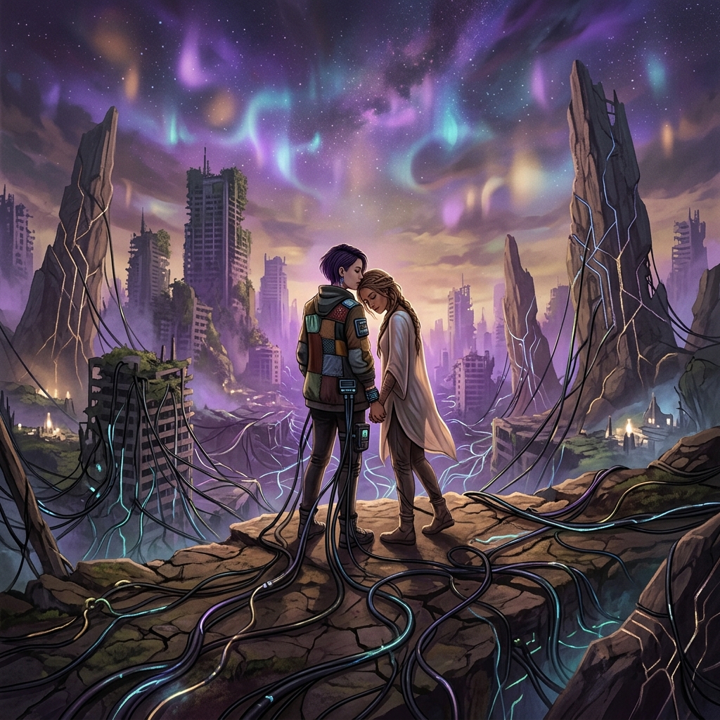Dua Saleh builds a post-apocalyptic queer romance on Of Earth & Wires