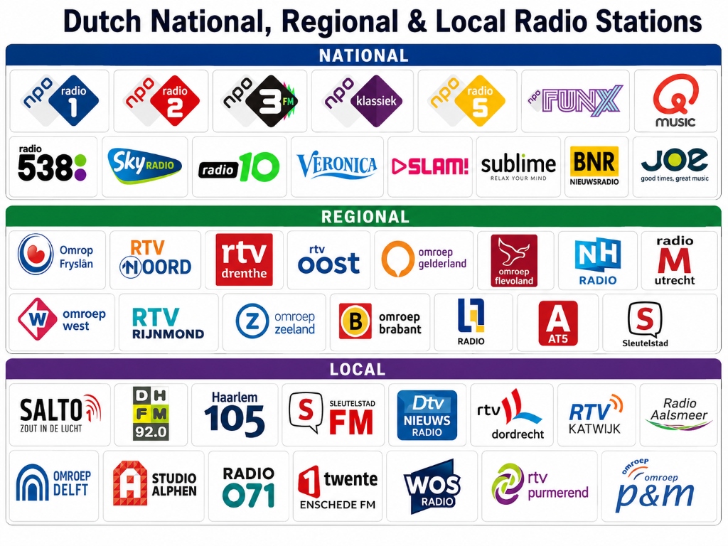 Dutch Radio Stations